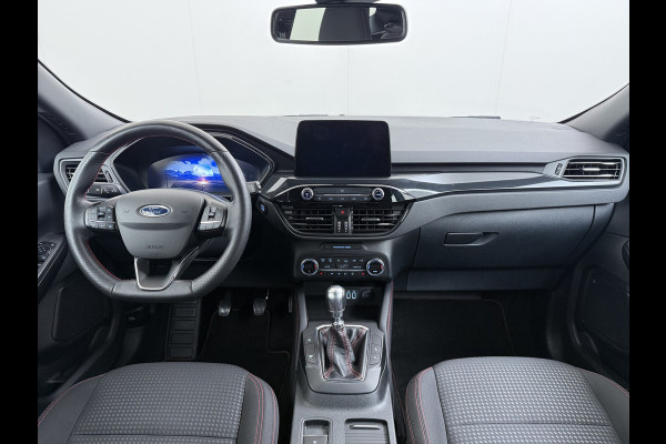 Ford Kuga 1.5T 150PK ST-Line Trekhaak Adap.Cruise Stoel+Stuur+Achterbank+Voorruitverwarming Elek.Achterklep Camera Apple Carplay/Android A Lmv 18" DAB Bluetooth Parkeerhulp Led Lane Assist Isofix Road Edge Detection WiFi 1.800KG Trekgewicht
