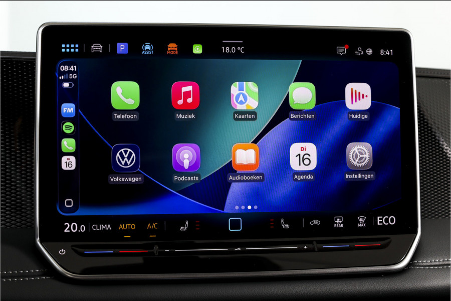 Volkswagen Tiguan 1.5 eHybrid Life Edition | IQ Light | Dig. Cockpit | Adapt. Cruise | Stoel-+stuurverw. | 360 Camera | PDC | App. Connect | ECC | LM 17" | 6086