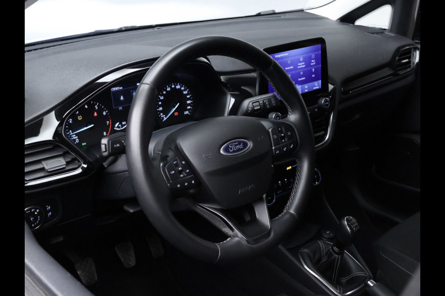 Ford Fiesta 1.0 EcoBoost Hybrid Titanium (APPLECARPLAY,NAVI SPORTSTOELEN,LED,CRUISE,AIRCO,SPORTPAKKET,NETTESTAAT)