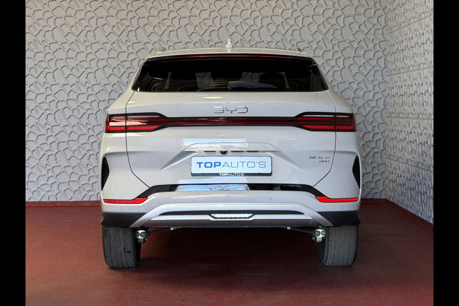 BYD SEAL U 1.5 T DM-i AWD 324PK 18,3KW DESIGN PANO HEADUP 360.CAM STOEL/STUUR VERW STOEL.VENTILATIE INFINITY/AUDIO 6 JAAR GARANTIE phev