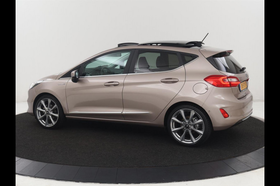 Ford Fiesta 1.0 EcoBoost Vignale | Panoramadak | Carplay | Lederen bekleding | Camera | Adaptive Cruise | Navigatie | Stoel & stuurverwarming | LM | B&O Geluidsinstallatie | DAB | 56.600km NAP