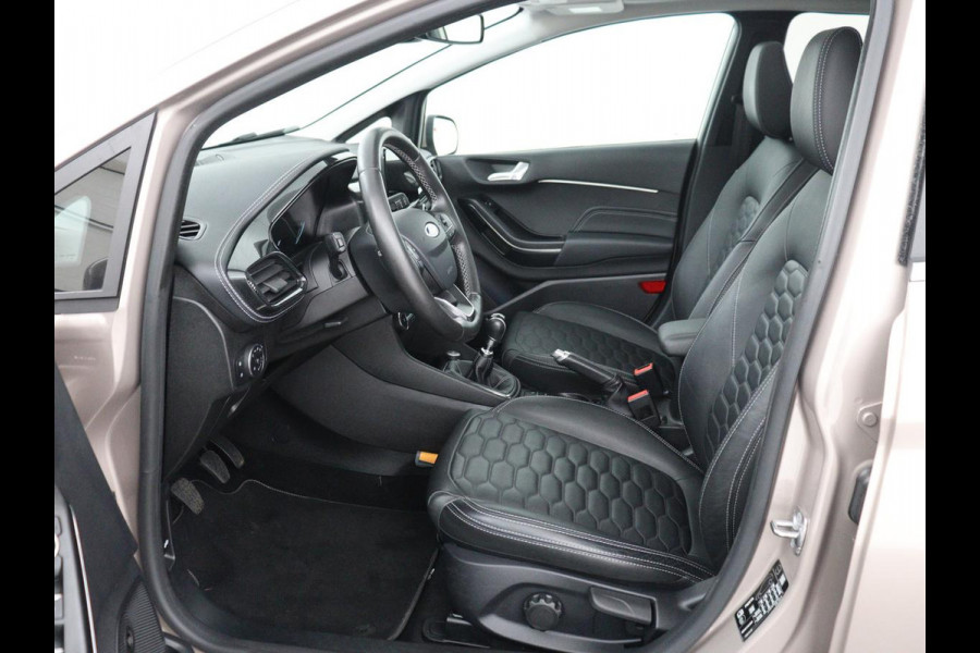 Ford Fiesta 1.0 EcoBoost Vignale | Panoramadak | Carplay | Lederen bekleding | Camera | Adaptive Cruise | Navigatie | Stoel & stuurverwarming | LM | B&O Geluidsinstallatie | DAB | 56.600km NAP