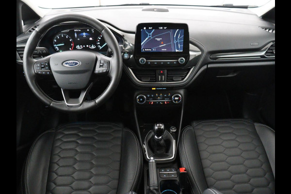 Ford Fiesta 1.0 EcoBoost Vignale | Panoramadak | Carplay | Lederen bekleding | Camera | Adaptive Cruise | Navigatie | Stoel & stuurverwarming | LM | B&O Geluidsinstallatie | DAB | 56.600km NAP