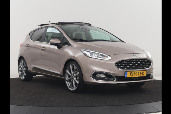 Ford Fiesta 1.0 EcoBoost Vignale | Panoramadak | Carplay | Lederen bekleding | Camera | Adaptive Cruise | Navigatie | Stoel & stuurverwarming | LM | B&O Geluidsinstallatie | DAB | 56.600km NAP