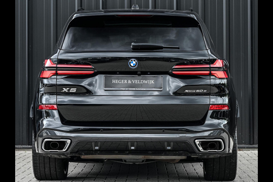BMW X5 xDrive50e Launch Edition | M-Sport | Panoramadak Sky Lounge | Active Cruise |  360 Camera | Memory Seats | Harman/Kardon | Stoelverwarming V+A | Luchtvering | Ambiance Verlichting | Comfort Access | Gesture Control |