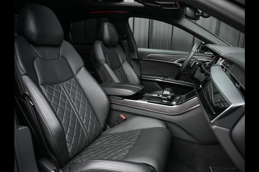 Audi A8 55 TFSI quattro Pro Line Plus | LUCHTVERING | STANDKACHEL | VIRTUAL COCKPIT | LUCHTVERING | ADAPTIVE CRUISE | STOELVERWARMING EN -VENTILATIE | MASSAGE | 360 CAMERA | PANORAMADAK | LED | STUURVERWARMING | HEAD-UP | AMBIANCE INTERIEUR | SOFT-CLOSE |