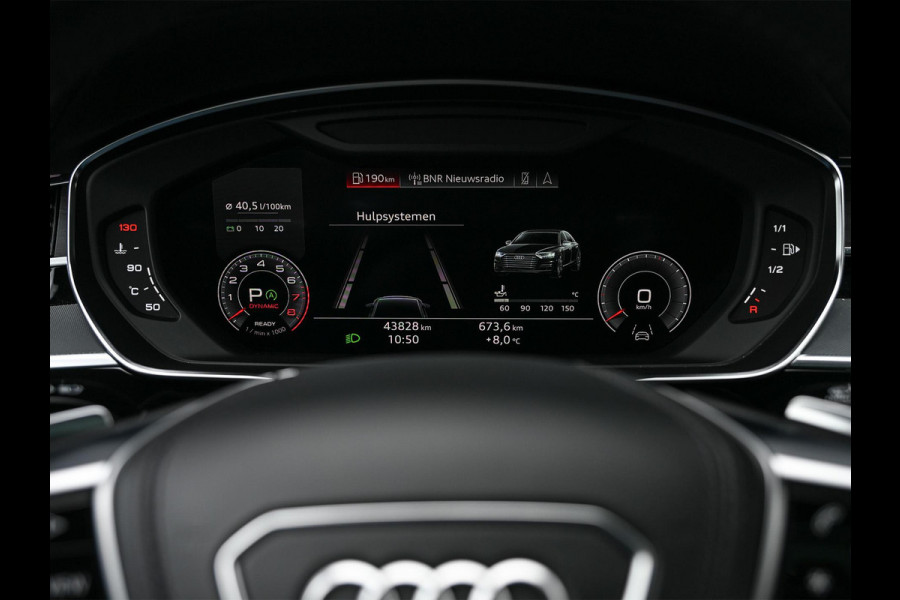 Audi A8 55 TFSI quattro Pro Line Plus | LUCHTVERING | STANDKACHEL | VIRTUAL COCKPIT | LUCHTVERING | ADAPTIVE CRUISE | STOELVERWARMING EN -VENTILATIE | MASSAGE | 360 CAMERA | PANORAMADAK | LED | STUURVERWARMING | HEAD-UP | AMBIANCE INTERIEUR | SOFT-CLOSE |