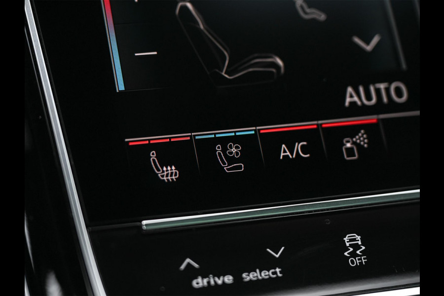Audi A8 55 TFSI quattro Pro Line Plus | LUCHTVERING | STANDKACHEL | VIRTUAL COCKPIT | LUCHTVERING | ADAPTIVE CRUISE | STOELVERWARMING EN -VENTILATIE | MASSAGE | 360 CAMERA | PANORAMADAK | LED | STUURVERWARMING | HEAD-UP | AMBIANCE INTERIEUR | SOFT-CLOSE |
