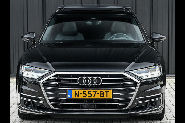 Audi A8 55 TFSI quattro Pro Line Plus | LUCHTVERING | STANDKACHEL | VIRTUAL COCKPIT | LUCHTVERING | ADAPTIVE CRUISE | STOELVERWARMING EN -VENTILATIE | MASSAGE | 360 CAMERA | PANORAMADAK | LED | STUURVERWARMING | HEAD-UP | AMBIANCE INTERIEUR | SOFT-CLOSE |