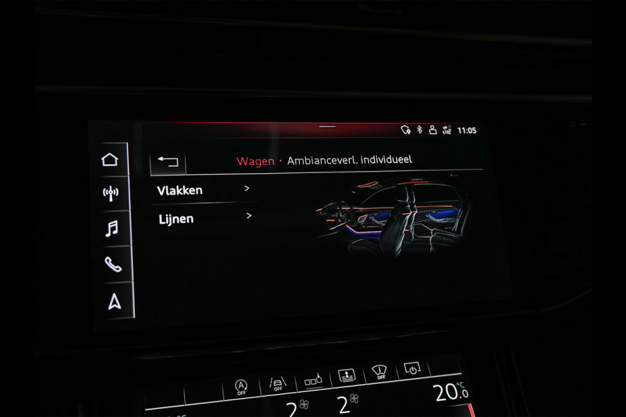 Audi A8 55 TFSI quattro Pro Line Plus | LUCHTVERING | STANDKACHEL | VIRTUAL COCKPIT | LUCHTVERING | ADAPTIVE CRUISE | STOELVERWARMING EN -VENTILATIE | MASSAGE | 360 CAMERA | PANORAMADAK | LED | STUURVERWARMING | HEAD-UP | AMBIANCE INTERIEUR | SOFT-CLOSE |