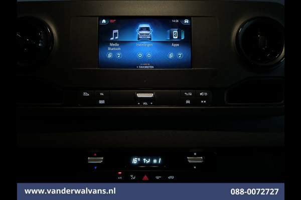 Mercedes-Benz Sprinter 317 CDI 170pk L4H2 Supermaxi Euro6 Airco | Camera | Apple Carplay | Android Auto 270 Graden Achterdeuren, Bijrijdersbank