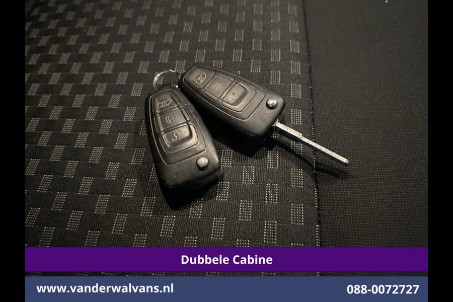 Ford Transit Custom 2.0 TDCI 170pk L2H1 Dubbele Cabine Euro6 Airco | 5-zits | Camera | Xenon | Navigatie | Cruisecontrol Android Auto, Parkeersensoren, Stoelverwarming, Verwarmde Voorruit, 2800kg trekvermogen