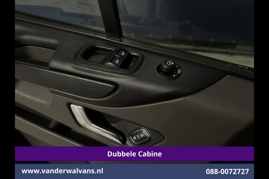 Ford Transit Custom 2.0 TDCI 170pk L2H1 Dubbele Cabine Euro6 Airco | 5-zits | Camera | Xenon | Navigatie | Cruisecontrol Android Auto, Parkeersensoren, Stoelverwarming, Verwarmde Voorruit, 2800kg trekvermogen