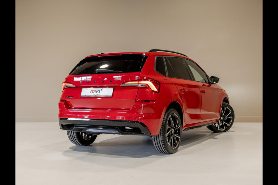 Škoda Kamiq 1.0 TSI Monte Carlo / 110pk / Panorama dak / Achteruitrij camera / Adaptieve cruise control /