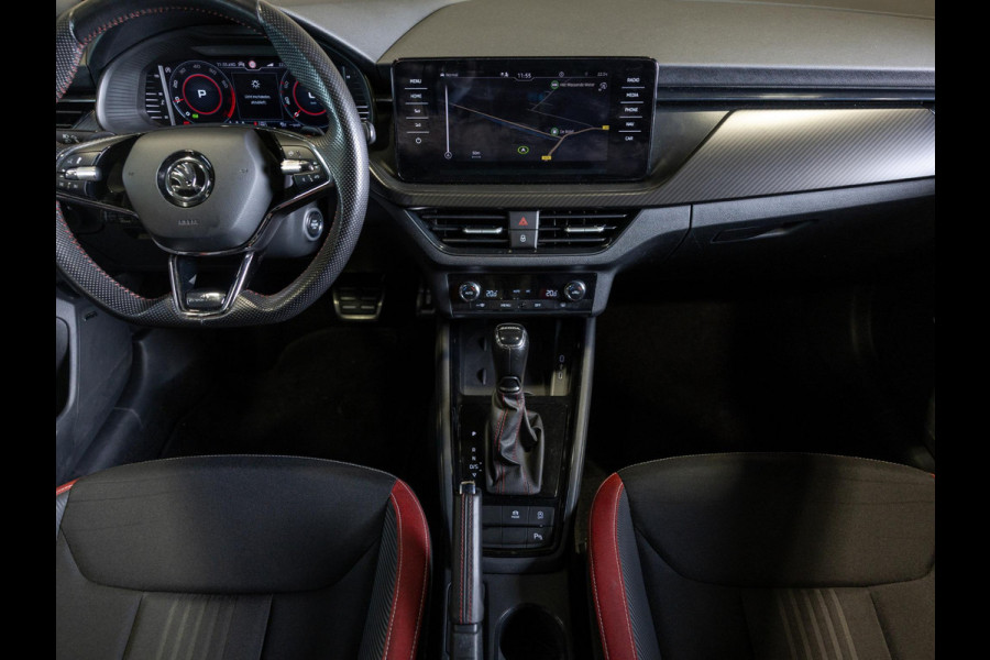 Škoda Kamiq 1.0 TSI Monte Carlo / 110pk / Panorama dak / Achteruitrij camera / Adaptieve cruise control /