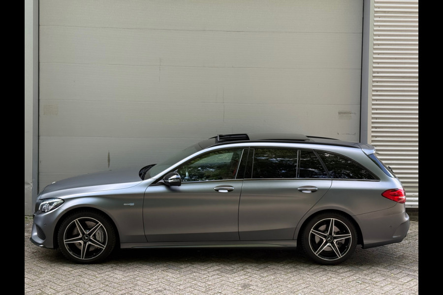 Mercedes-Benz C-Klasse Estate 43 AMG 4MATIC l Pano l Matgrijs l Headup l Memory&Koeling l 360 Camera l Burmester l Trekhaak l