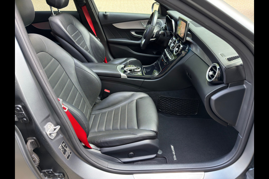 Mercedes-Benz C-Klasse Estate 43 AMG 4MATIC l Pano l Matgrijs l Headup l Memory&Koeling l 360 Camera l Burmester l Trekhaak l