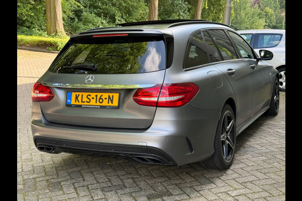 Mercedes-Benz C-Klasse Estate 43 AMG 4MATIC l Pano l Matgrijs l Headup l Memory&Koeling l 360 Camera l Burmester l Trekhaak l