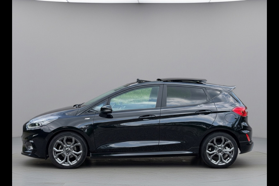 Ford Fiesta 1.0 EcoBoost 125 pk Hybrid ST-Line X, glazen panoramadak, stoelverwarming, vele opties, 1 e eigenaar, NL auto met nap