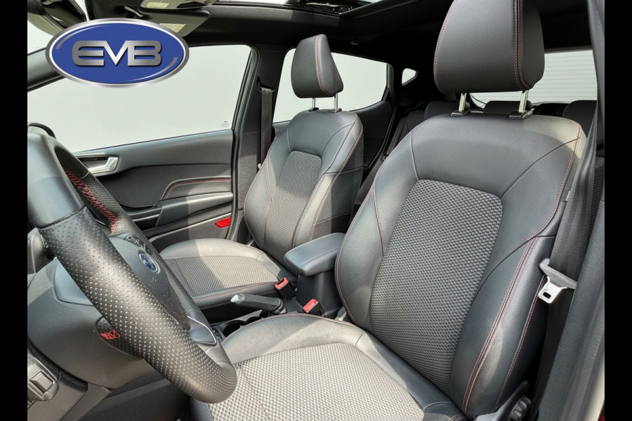 Ford Fiesta 1.0 EcoBoost 125 pk Hybrid ST-Line X, glazen panoramadak, stoelverwarming, vele opties, 1 e eigenaar, NL auto met nap