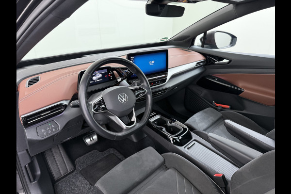 Volkswagen ID.4 Max 82kWh SOH 93% Warmtepomp Panoramdak Ergo Active+Memory Head-Up Display 360°Camera Stoel+Stuurverwarming Navi Ecc Pdc Apple Carplay/Android Auto Lmv 21" Keyless advanced display Matrix led Dodehoek detector Dealeronderhouden 1e Eigenaar Origineel Nederlandse Auto