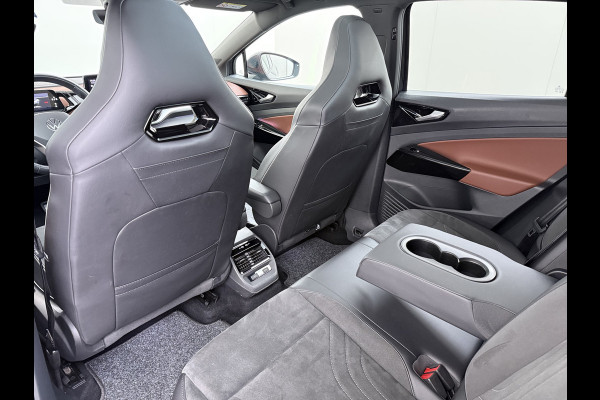 Volkswagen ID.4 Max 82kWh SOH 93% Warmtepomp Panoramdak Ergo Active+Memory Head-Up Display 360°Camera Stoel+Stuurverwarming Navi Ecc Pdc Apple Carplay/Android Auto Lmv 21" Keyless advanced display Matrix led Dodehoek detector Dealeronderhouden 1e Eigenaar Origineel Nederlandse Auto