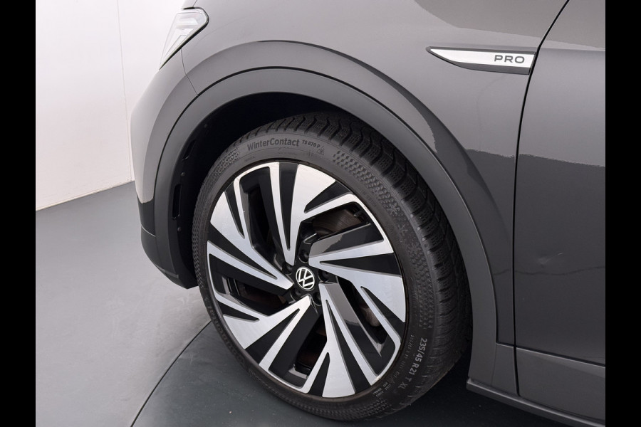 Volkswagen ID.4 Max 82kWh SOH 93% Warmtepomp Panoramdak Ergo Active+Memory Head-Up Display 360°Camera Stoel+Stuurverwarming Navi Ecc Pdc Apple Carplay/Android Auto Lmv 21" Keyless advanced display Matrix led Dodehoek detector Dealeronderhouden 1e Eigenaar Origineel Nederlandse Auto