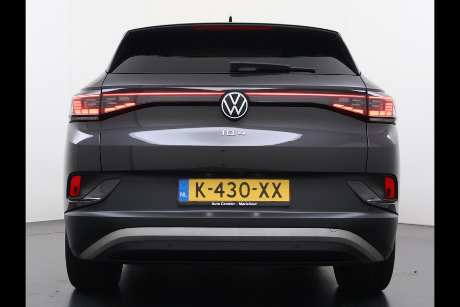Volkswagen ID.4 Max 82kWh SOH 93% Warmtepomp Panoramdak Ergo Active+Memory Head-Up Display 360°Camera Stoel+Stuurverwarming Navi Ecc Pdc Apple Carplay/Android Auto Lmv 21" Keyless advanced display Matrix led Dodehoek detector Dealeronderhouden 1e Eigenaar Origineel Nederlandse Auto