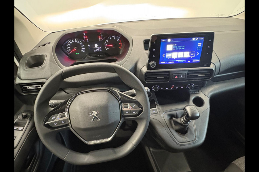 Peugeot Partner 1.5 BlueHDI Premium Long Navigatie Apple Carplay Android Auto Parkeersensoren achter Cruise Control Airco Lang L2