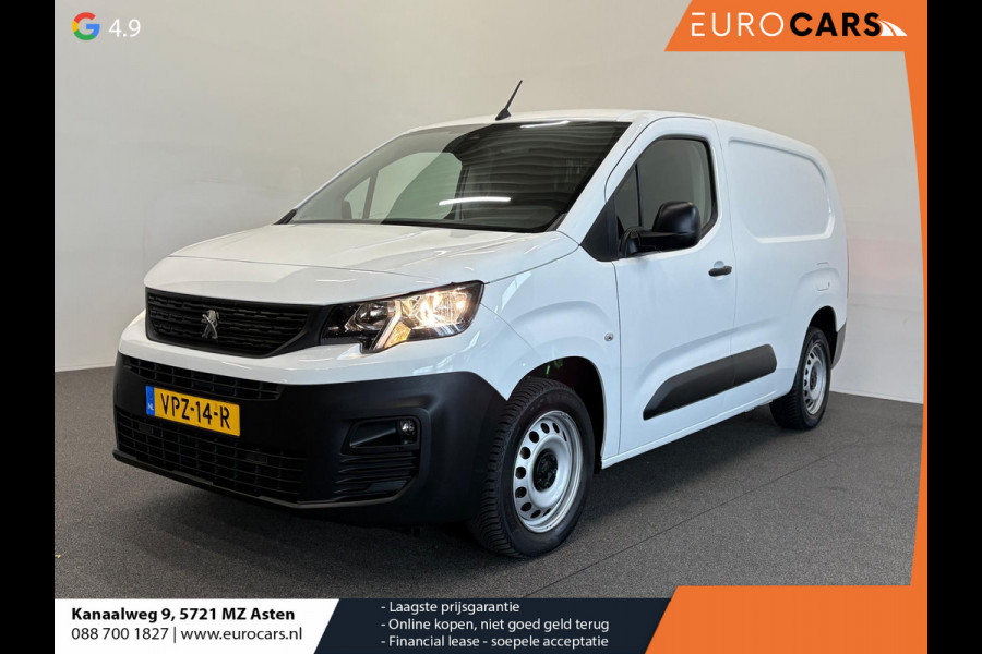 Peugeot Partner 1.5 BlueHDI Premium Long Navigatie Apple Carplay Android Auto Parkeersensoren achter Cruise Control Airco Lang L2