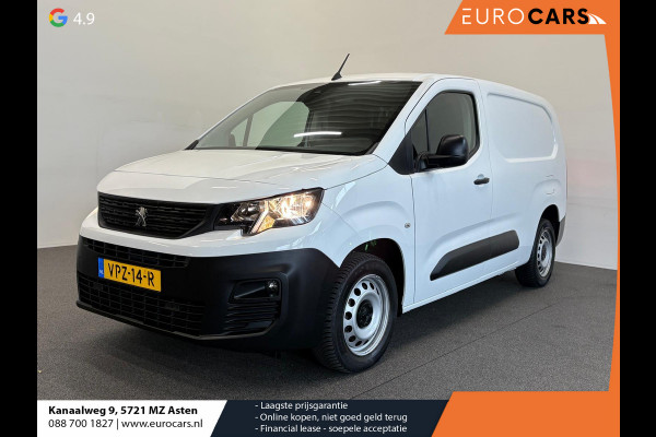 Peugeot Partner 1.5 BlueHDI Premium Long Navigatie Apple Carplay Android Auto Parkeersensoren achter Cruise Control Airco Lang L2