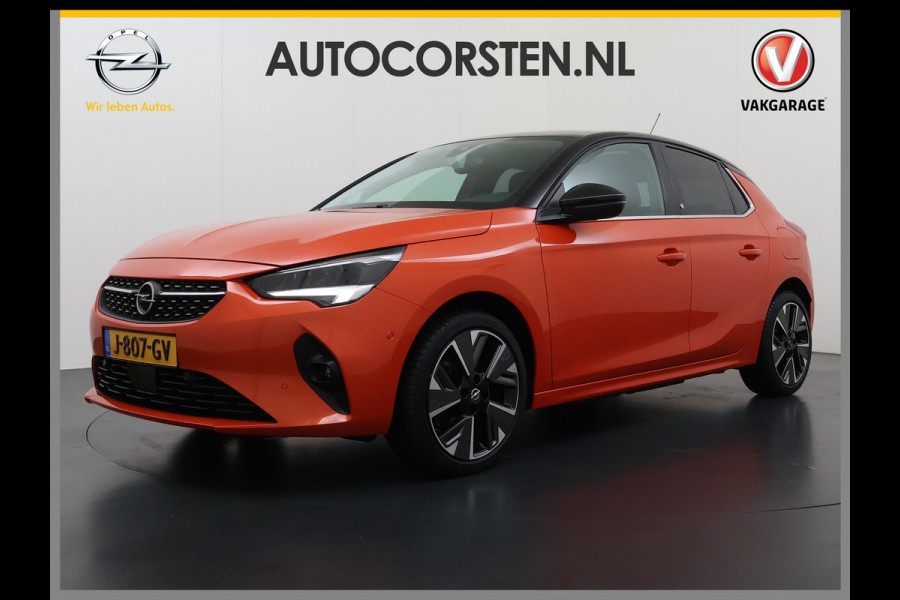 Opel CORSA-E Autom. Elegance 50kWh Stuur+Stoelverwarming 360°Camera Apple Carplay Android Auto Ecc Navi Pdc Keyless Regen-Lichtsensor Lane Assist Privacy Glas Lmv Bluetooth Isofix DAB Dealeronderhouden Origineel Nederlandse Auto