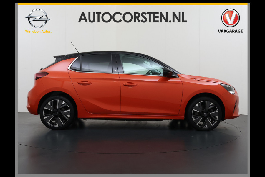 Opel CORSA-E Autom. Elegance 50kWh Stuur+Stoelverwarming 360°Camera Apple Carplay Android Auto Ecc Navi Pdc Keyless Regen-Lichtsensor Lane Assist Privacy Glas Lmv Bluetooth Isofix DAB Dealeronderhouden Origineel Nederlandse Auto