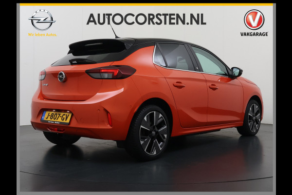 Opel CORSA-E Autom. Elegance 50kWh Stuur+Stoelverwarming 360°Camera Apple Carplay Android Auto Ecc Navi Pdc Keyless Regen-Lichtsensor Lane Assist Privacy Glas Lmv Bluetooth Isofix DAB Dealeronderhouden Origineel Nederlandse Auto