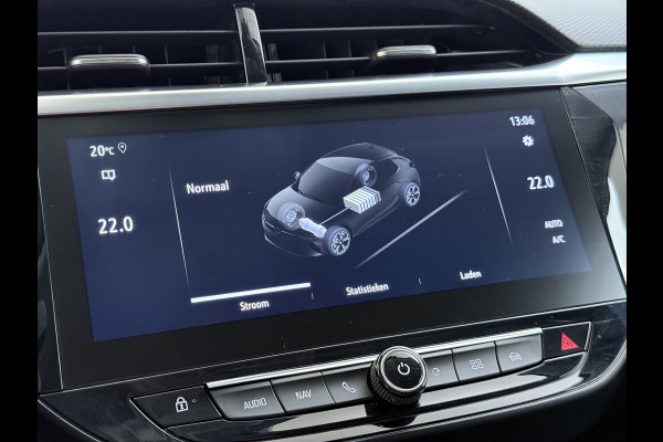 Opel CORSA-E Autom. Elegance 50kWh Stuur+Stoelverwarming 360°Camera Apple Carplay Android Auto Ecc Navi Pdc Keyless Regen-Lichtsensor Lane Assist Privacy Glas Lmv Bluetooth Isofix DAB Dealeronderhouden Origineel Nederlandse Auto