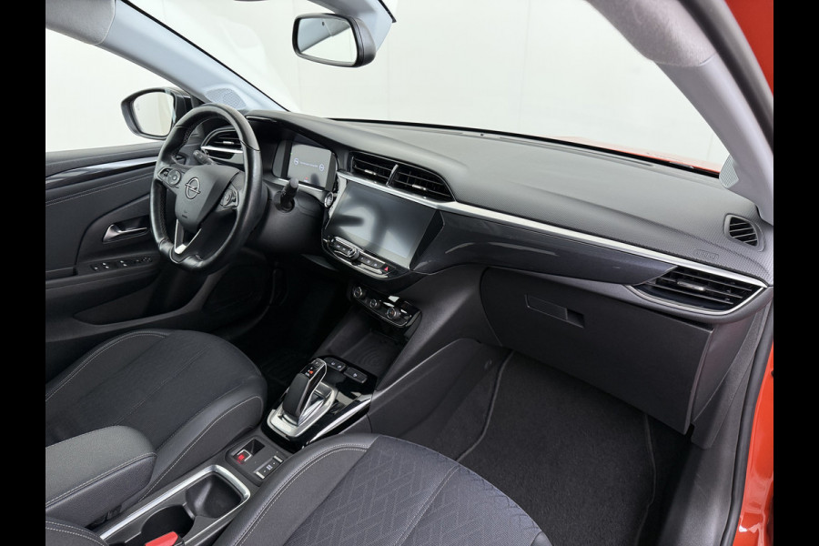 Opel CORSA-E Autom. Elegance 50kWh Stuur+Stoelverwarming 360°Camera Apple Carplay Android Auto Ecc Navi Pdc Keyless Regen-Lichtsensor Lane Assist Privacy Glas Lmv Bluetooth Isofix DAB Dealeronderhouden Origineel Nederlandse Auto