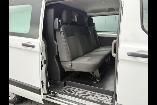 Ford Transit Custom 2.0 TDCI / L2H1 / DUBBELE CABINE / 1e EIG. / INRICHTING / TREKHAAK / CAMERA / 6-PERS.