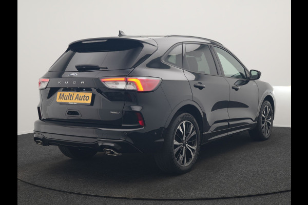 Ford Kuga 2.5 ST-Line PHEV 225pk Dealer O.H. | Trekhaak Af Fabriek | Adaptive Cruise | Head Up | 360 Camera | Bang & Olufsen | Alcantara Sportstoelen Verwarmd | Apple Carplay | Stuur Verwarmd | Blis | Keyless | Navigatie | DAB | Plug In Hybrid |