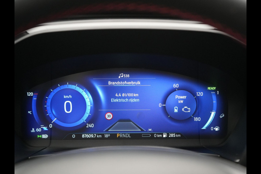 Ford Kuga 2.5 ST-Line PHEV 225pk Dealer O.H. | Trekhaak Af Fabriek | Adaptive Cruise | Head Up | 360 Camera | Bang & Olufsen | Alcantara Sportstoelen Verwarmd | Apple Carplay | Stuur Verwarmd | Blis | Keyless | Navigatie | DAB | Plug In Hybrid |
