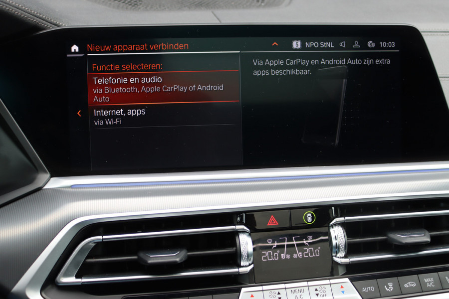 BMW X5 xDrive40d M-Sport High Executive | Panoramadak | ACC | Leder | Memory | Camera | Trekhaak | Harman/Kardon | 22'' inch | Sport-uitlaatsysteem M |