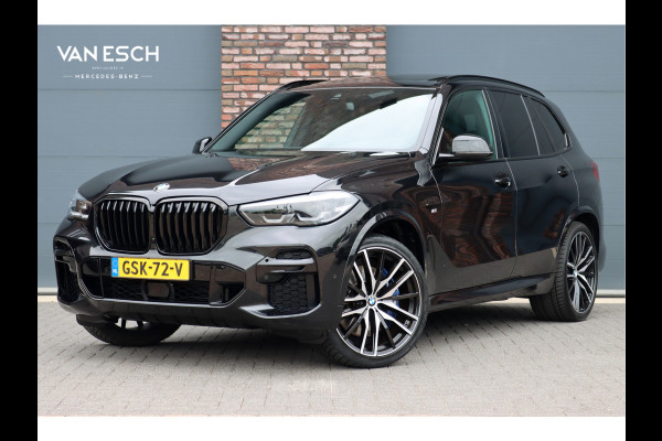 BMW X5 xDrive40d M-Sport High Executive | Panoramadak | ACC | Leder | Memory | Camera | Trekhaak | Harman/Kardon | 22'' inch | Sport-uitlaatsysteem M |