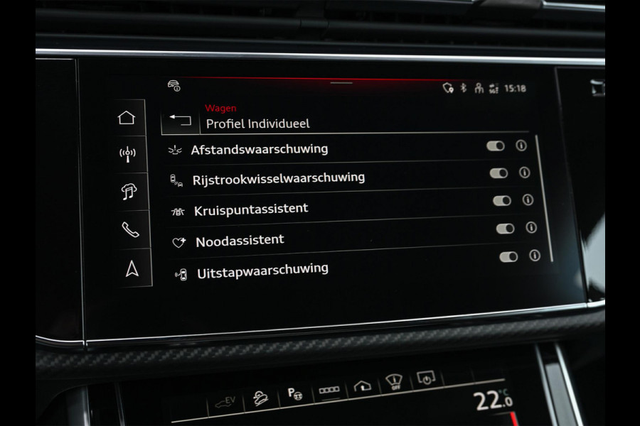 Audi Q8 60 TFSI e quattro Pro Line S Competition | B&O advanced | Audi exclusive | 5 jaar garantie | Panoramadak | massage stoelen | 4 wiel besturing | Alcantara hemel | Soft-close | Elektr. Trekhaak | Achteras besturing | Oled achterlichten