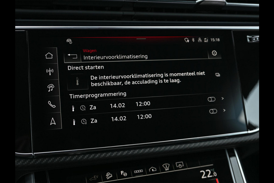 Audi Q8 60 TFSI e quattro Pro Line S Competition | B&O advanced | Audi exclusive | 5 jaar garantie | Panoramadak | massage stoelen | 4 wiel besturing | Alcantara hemel | Soft-close | Elektr. Trekhaak | Achteras besturing | Oled achterlichten
