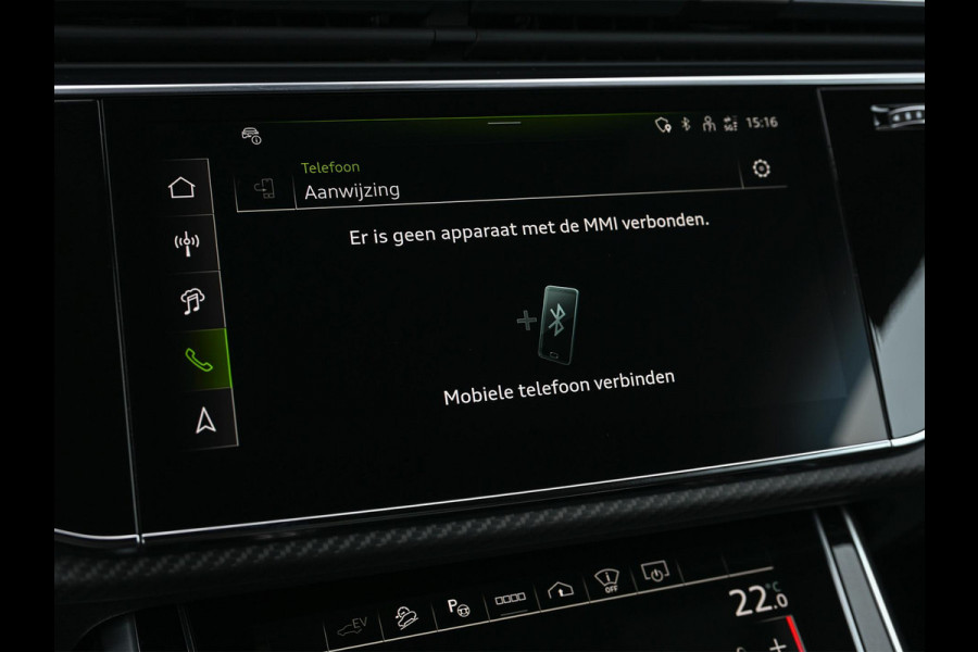 Audi Q8 60 TFSI e quattro Pro Line S Competition | B&O advanced | Audi exclusive | 5 jaar garantie | Panoramadak | massage stoelen | 4 wiel besturing | Alcantara hemel | Soft-close | Elektr. Trekhaak | Achteras besturing | Oled achterlichten