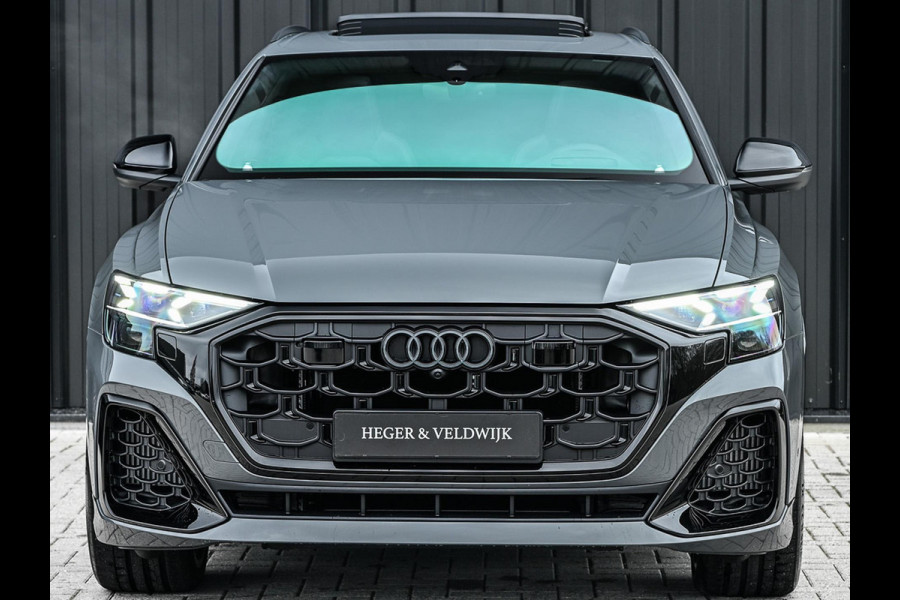 Audi Q8 60 TFSI e quattro Pro Line S Competition | B&O advanced | Audi exclusive | 5 jaar garantie | Panoramadak | massage stoelen | 4 wiel besturing | Alcantara hemel | Soft-close | Elektr. Trekhaak | Achteras besturing | Oled achterlichten