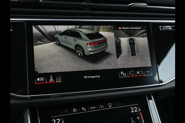 Audi Q8 60 TFSI e quattro Pro Line S Competition | B&O advanced | Audi exclusive | 5 jaar garantie | Panoramadak | massage stoelen | 4 wiel besturing | Alcantara hemel | Soft-close | Elektr. Trekhaak | Achteras besturing | Oled achterlichten