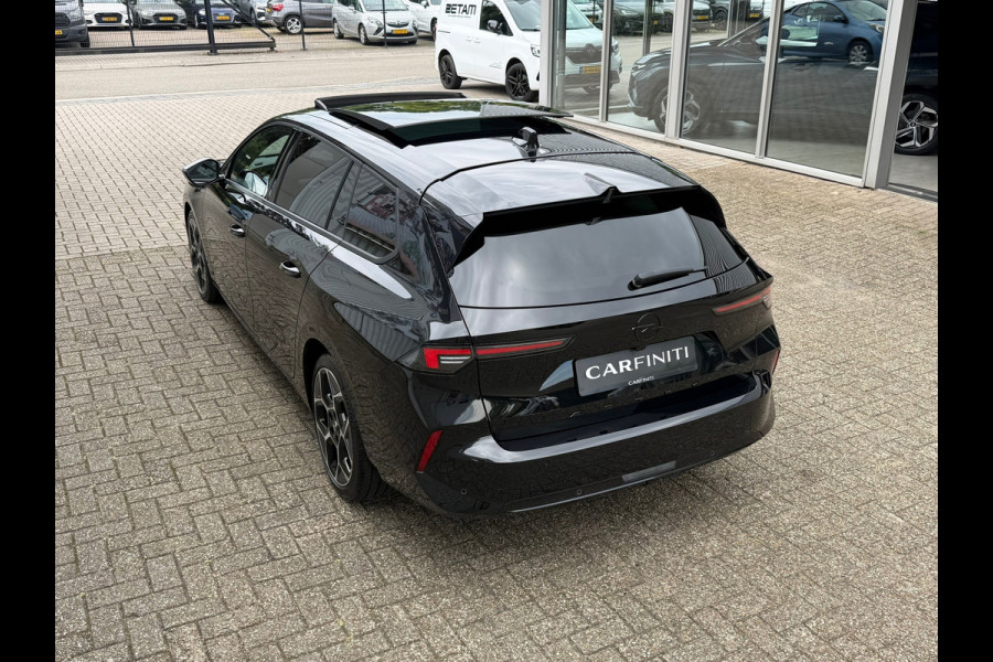 Opel Astra SPORTS TOURER 1.2 Turbo GS Automaat 131 Pk | Navi Carplay | Virtual display | 360 Camera | Cruise | Panoramadak | 18".