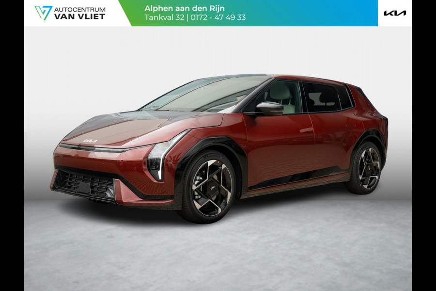 Kia EV4 GT-Line 81.4 kWh | DIRECT LEVERBAAR | Schuifkanteldak | Navigatie | Stoel en stuurverwarming | H&K | Elektrische achterklep