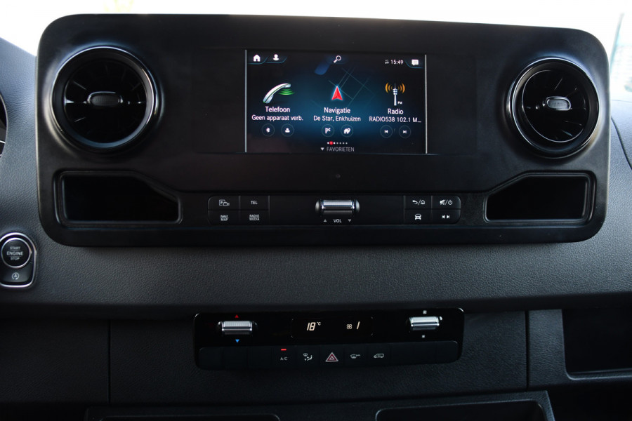 Mercedes-Benz Sprinter 319 V6 3.0 CDI L2H2 PB Edition Camera, Cruise, Carplay, 190pk, Automaat, LED, Trekhaak, Dodehoek, Sensoren, NAVI, Uniek!