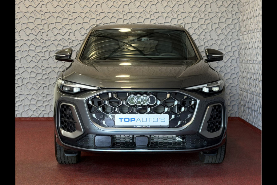 Audi Q5 2.0 TFSI E-HYBRID QUATTRO 300 PK S-EDITION PAS/DISPLAY PANO LEER 360CAM TREKHAAK MATRIXX LED ELEK.STOEL. S-LINE S LINE